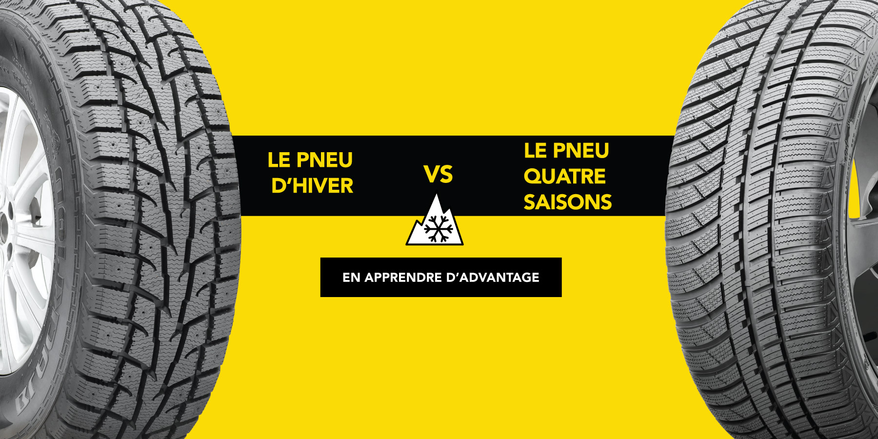 Quelles sont les différences entre les pneus 4 saisons et les pneus hiver ?  - Chacun sa route